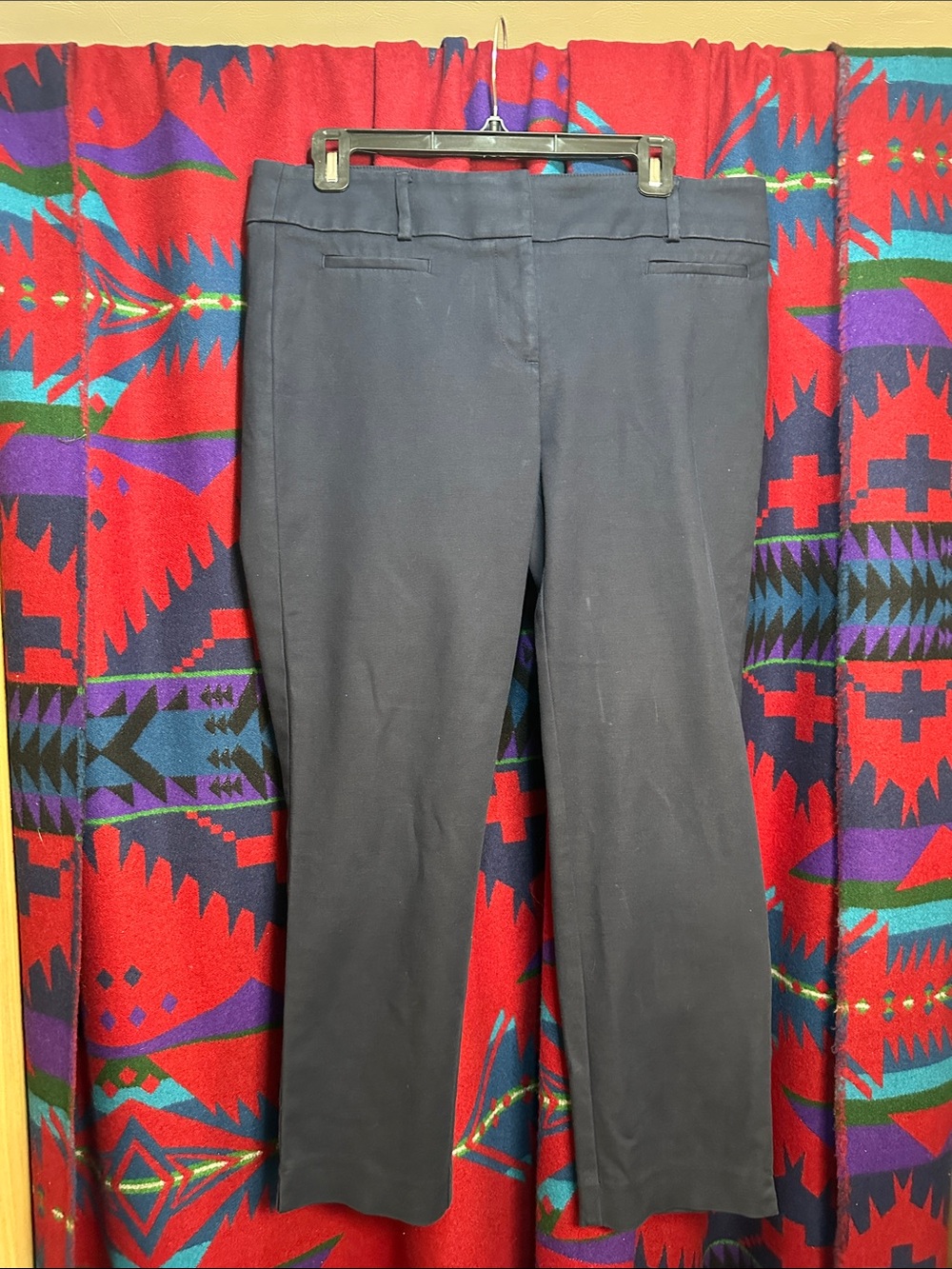 Loft Marisa Cropped Cotton Ventura Pant Sz 6